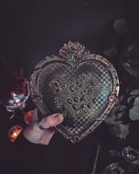 Image 1 of Iridescent heart box