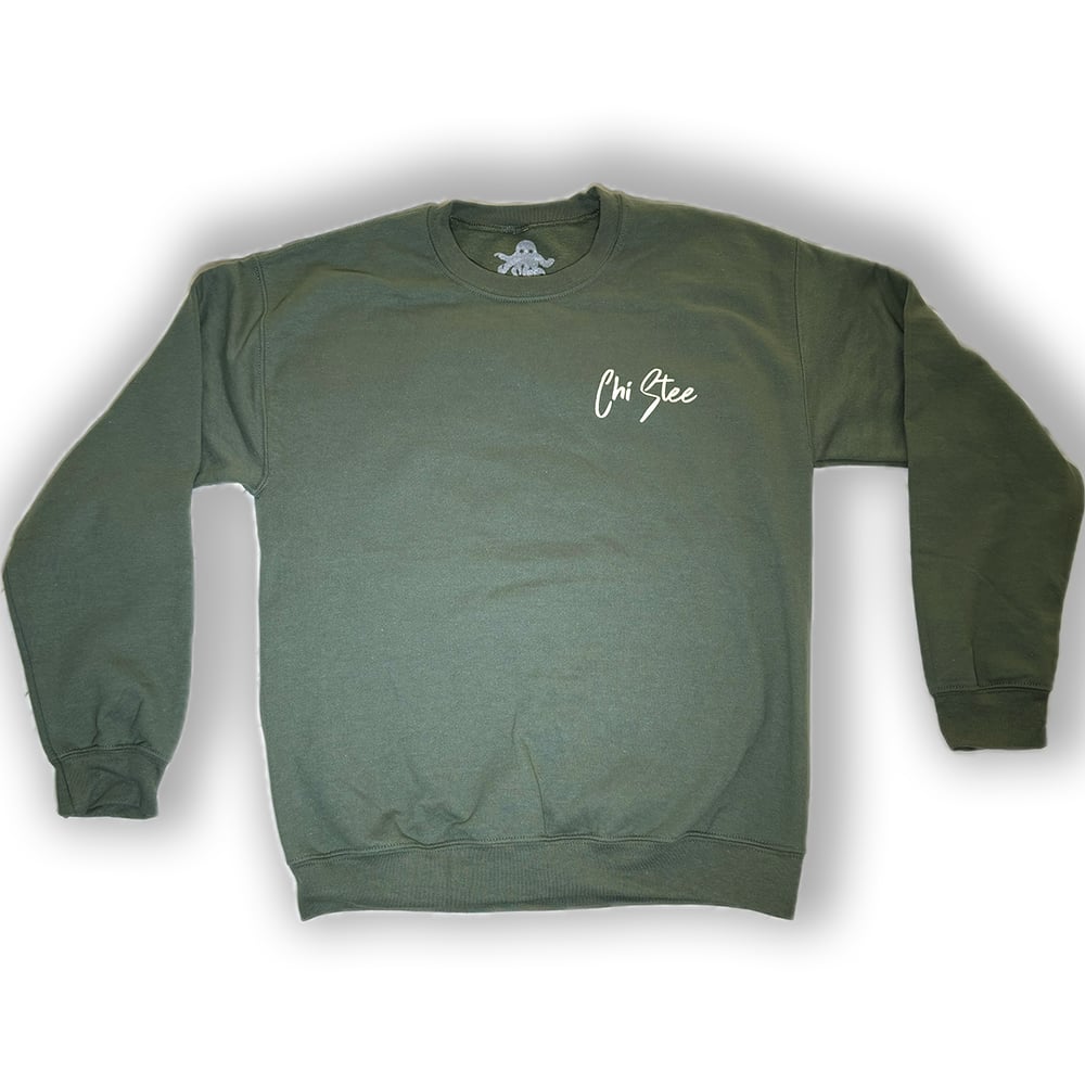 Image of RANGER GREEN CHI-OCTO CREWNECK