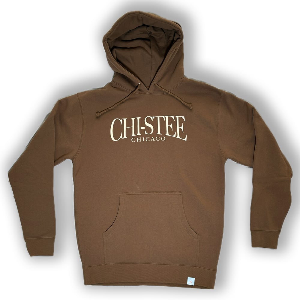 Image of CLASSIC HEAVYWEIGHT HOODIE (SADDLE COLORWAY)
