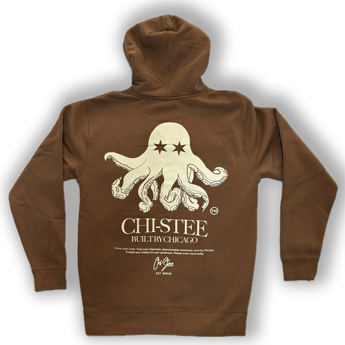 Image of CLASSIC HEAVYWEIGHT HOODIE (SADDLE COLORWAY)