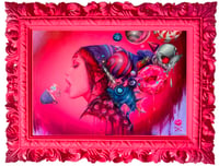 Framed "Eat Me" Original Painting