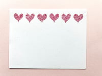 Image 2 of Flat Note Cards - Hearts
