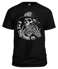 RYS GREY BANDANA SKULL