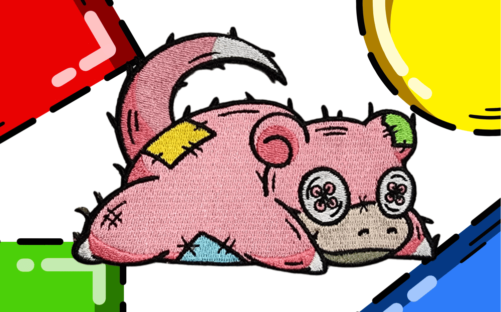 Image of PLUSHIES V14 "SLOWPOKE" EMBROIDERED