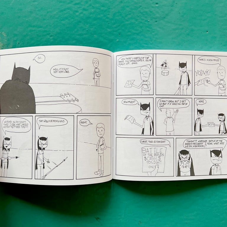 Shitty Batman by Nathaniel Boggess - INCLUDES CASSETTE Image 4