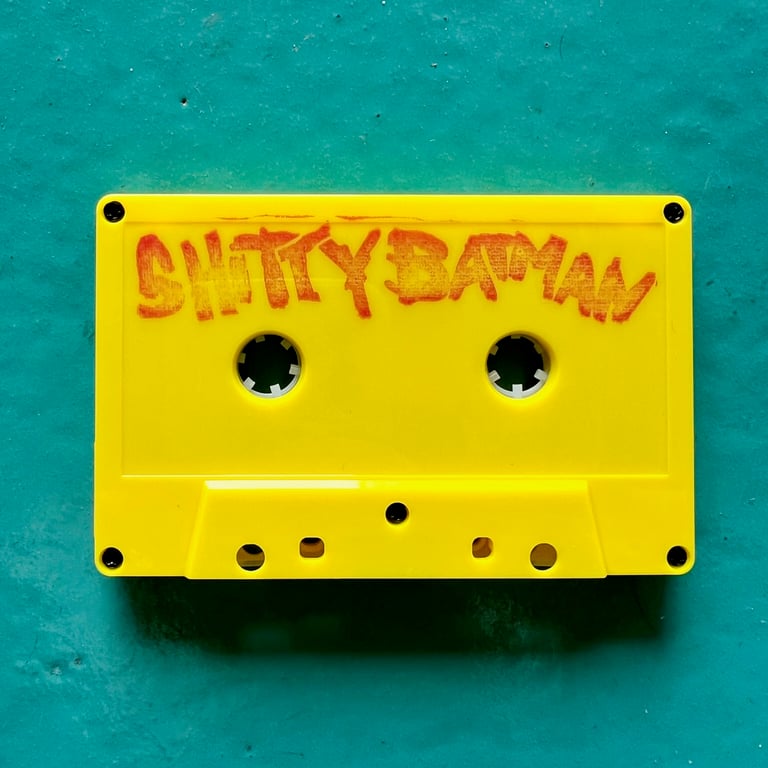 Shitty Batman by Nathaniel Boggess - INCLUDES CASSETTE Image 2