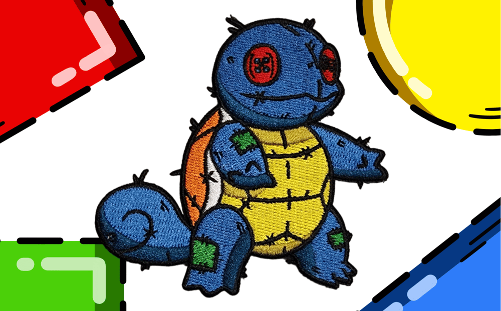Image of PLUSHIES V5 "SQUIRTLE" (Embroidered)