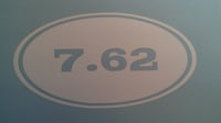 Image 5 of Oval caliber ammo decals
