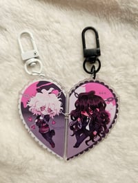 Image 2 of KamuKoma Magnet Heart Matching Charms [PREORDER]