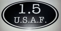 Image 4 of Oval vinyl decals
