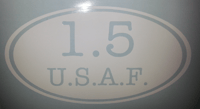 Image 3 of Oval vinyl decals