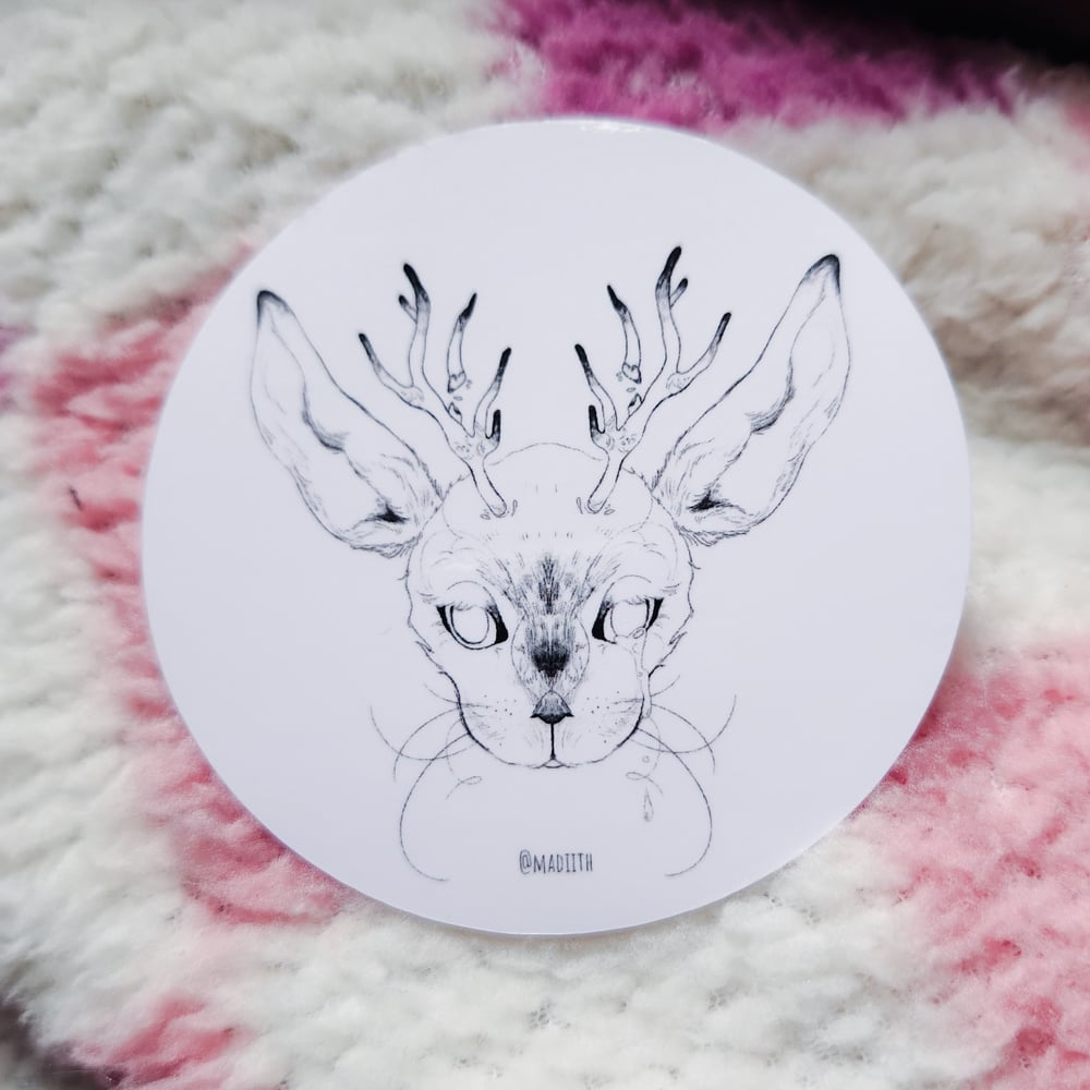 Image of Jackalope Sticker