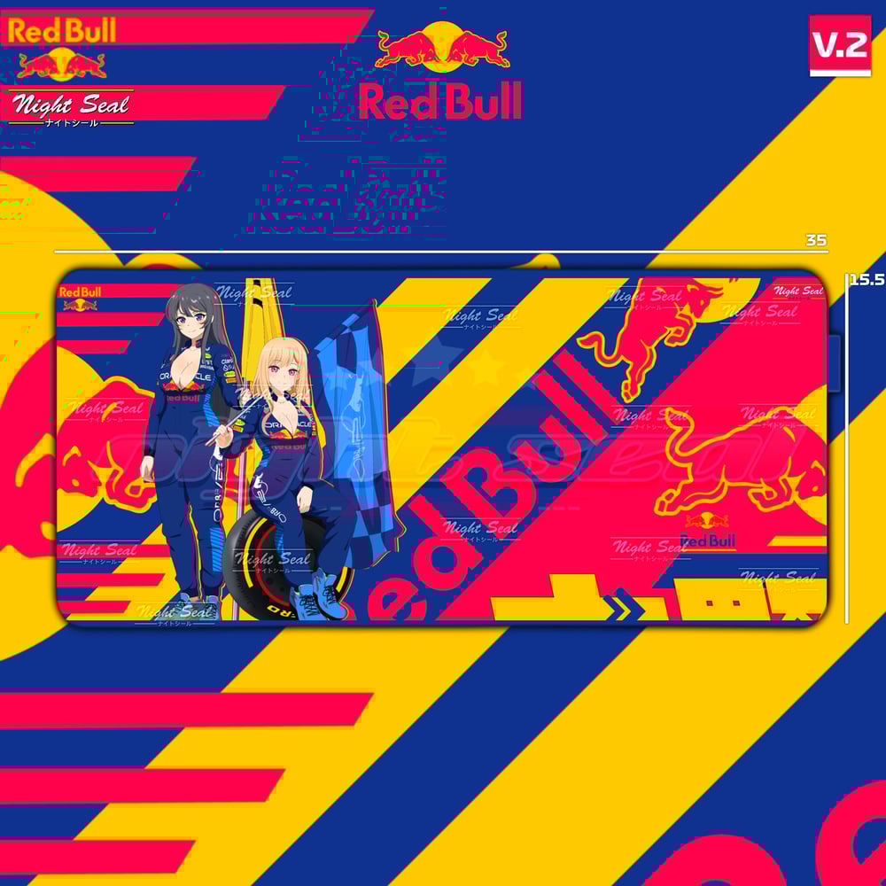 Image of RED BULL V.3 /  XXL Desk mats