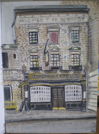 Image 1 of Prospect of Whitby watercolour painting