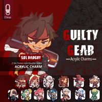 Image 1 of Guilty Gear Charms Set A