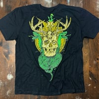 Green SKULL T 