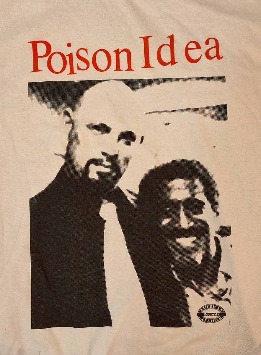 Anton Lavey/Sammy D T-Shirt / Poison Idea