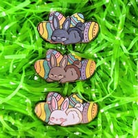 2.0" Egg Bunny Pin (LE30)