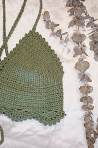 Image 2 of The "Empress" Top (Olive Green)