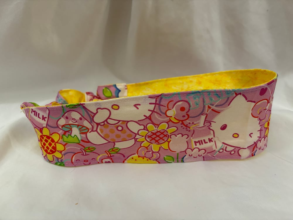 Image of Groovy Cat Reversible Headband