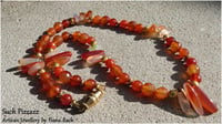 Red Agate Necklace.