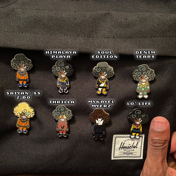 Image of Z’Bo Madness Pins