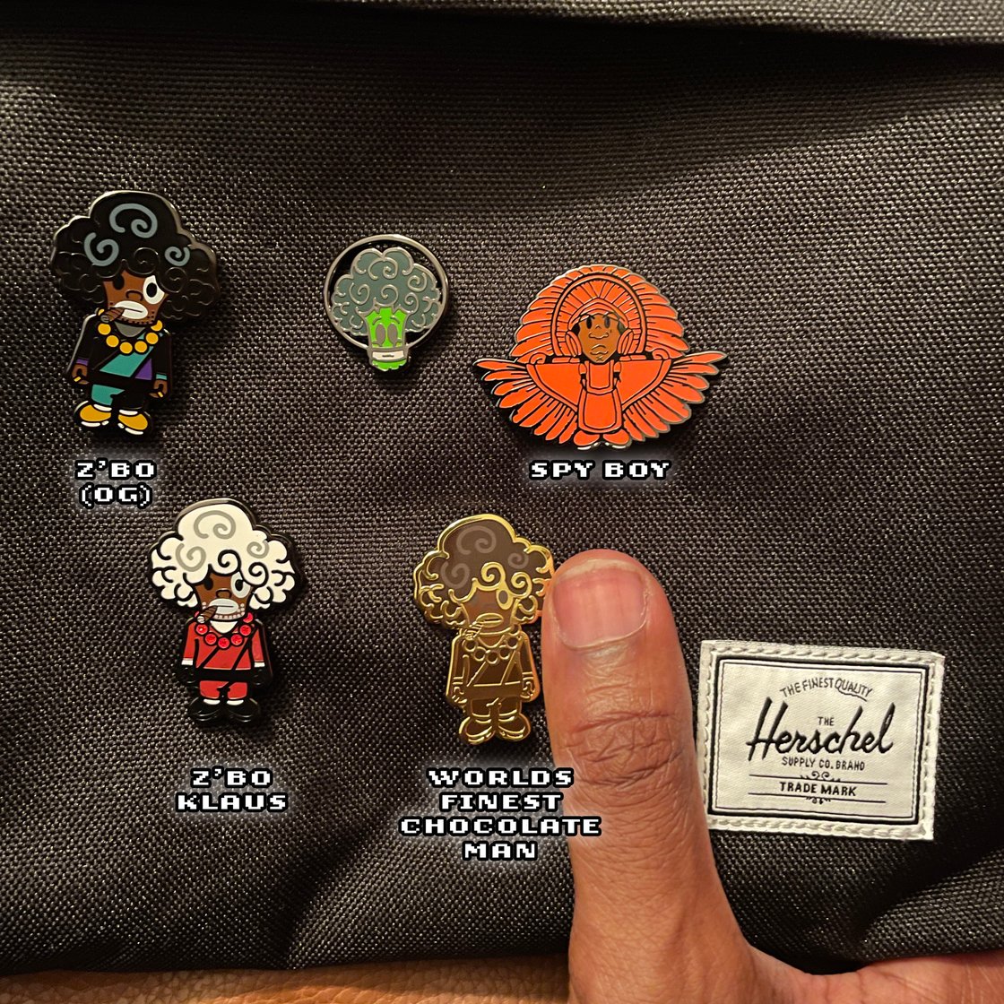 Image of Z’Bo Madness Pins