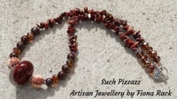 Fancy Red Jasper, Necklace