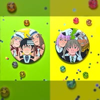 Image 1 of Soul Eater Group Buttons [PRE-ORDER]