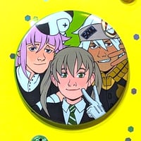 Image 2 of Soul Eater Group Buttons [PRE-ORDER]