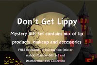 Image 2 of Don’t Get Lippy Mystery Gift Set Makeup Accessories   