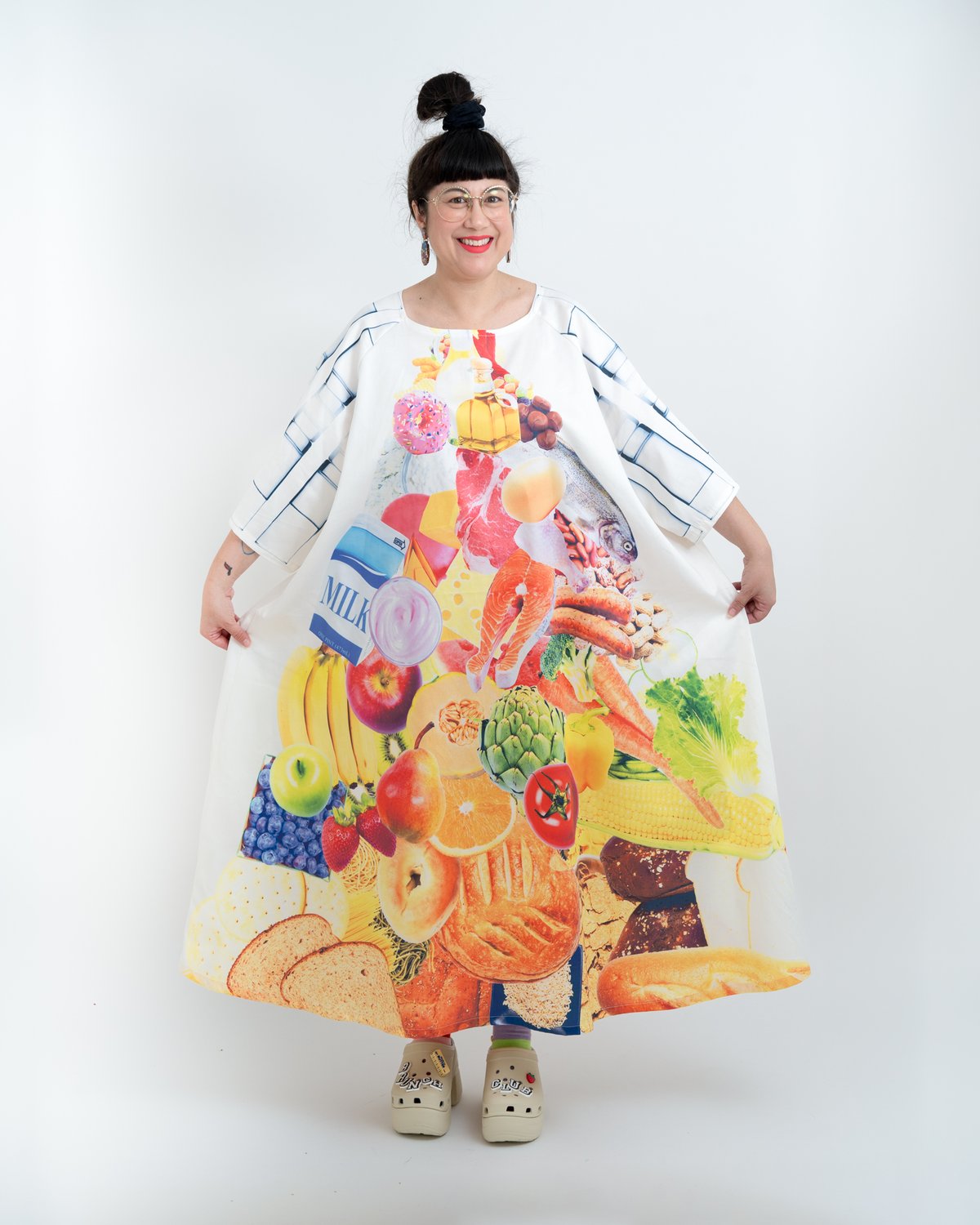 Image of BRUNCH CLUB - Food Pyramid Dress