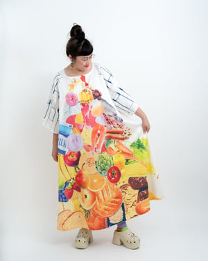 Image of BRUNCH CLUB - Food Pyramid Dress