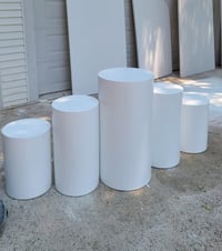 3 set round cake Pedestals 
