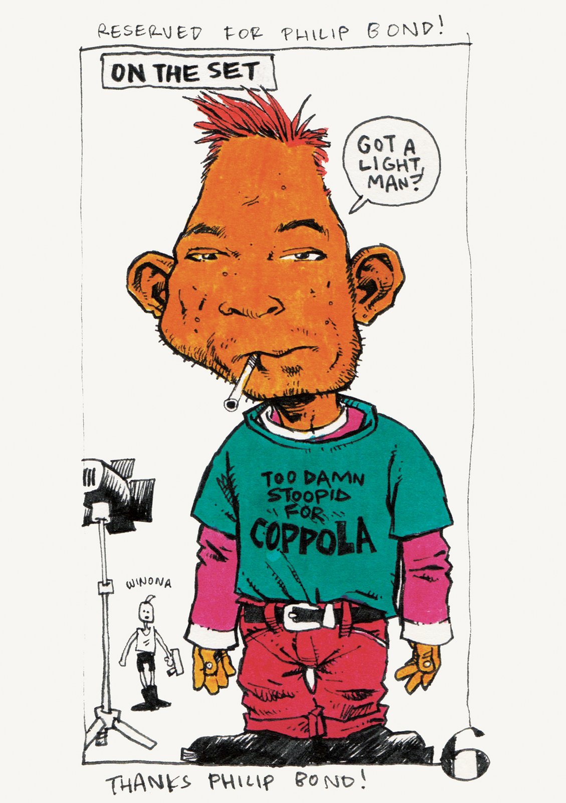 TANK GIRL POSTER MAGAZINE #19 - with bonus poster, postcard, and