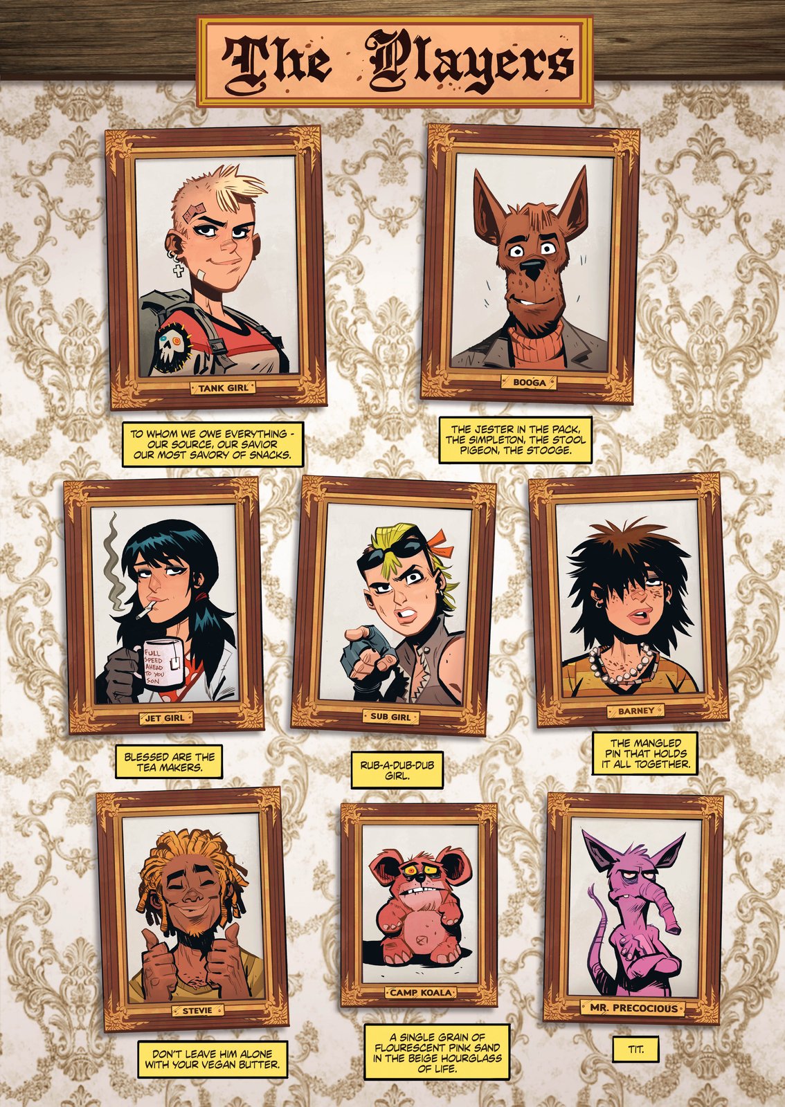 TANK GIRL POSTER MAGAZINE #19 - with bonus poster, postcard, and