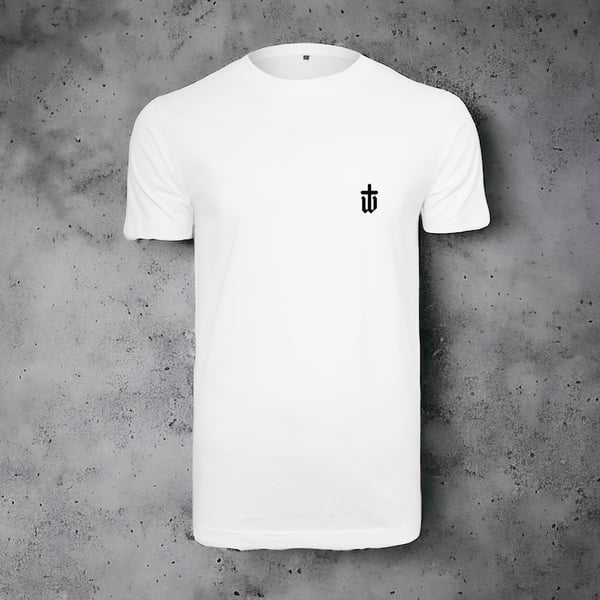 Image of WHITE CLASSIC SLIM FIT TEE