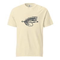 Image 3 of Tide & Timber Co. Trout Fly 6 - Unisex garment-dyed heavyweight t-shirt