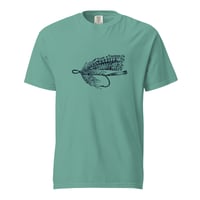 Image 5 of Tide & Timber Co. Trout Fly 6 - Unisex garment-dyed heavyweight t-shirt
