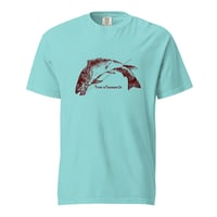 Image 4 of Tide & Timber Co. Trout Fly - Unisex garment-dyed heavyweight t-shirt