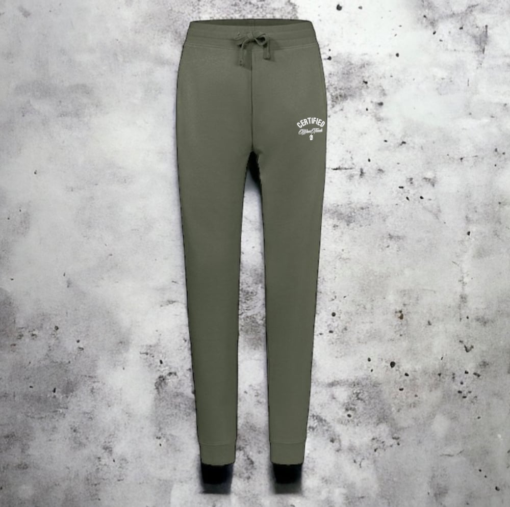 Image of OLIVE CERTIFIED JOG PANTS