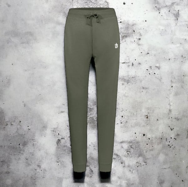 Image of OLIVE CLASSIC JOG PANTS