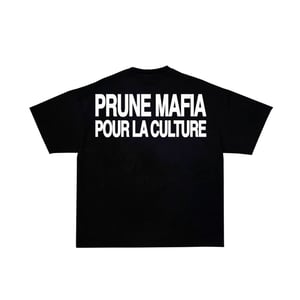 Image of POUR LA CULTURE, LE TEE SHIRT NOIR