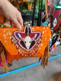 Image 10 of Barca Bag Burnt orange -cross body/waist /shoulder/clutch