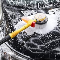 Rotating car wash brush