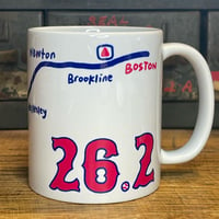 Image 1 of Boston Marathon 26.2 Mug