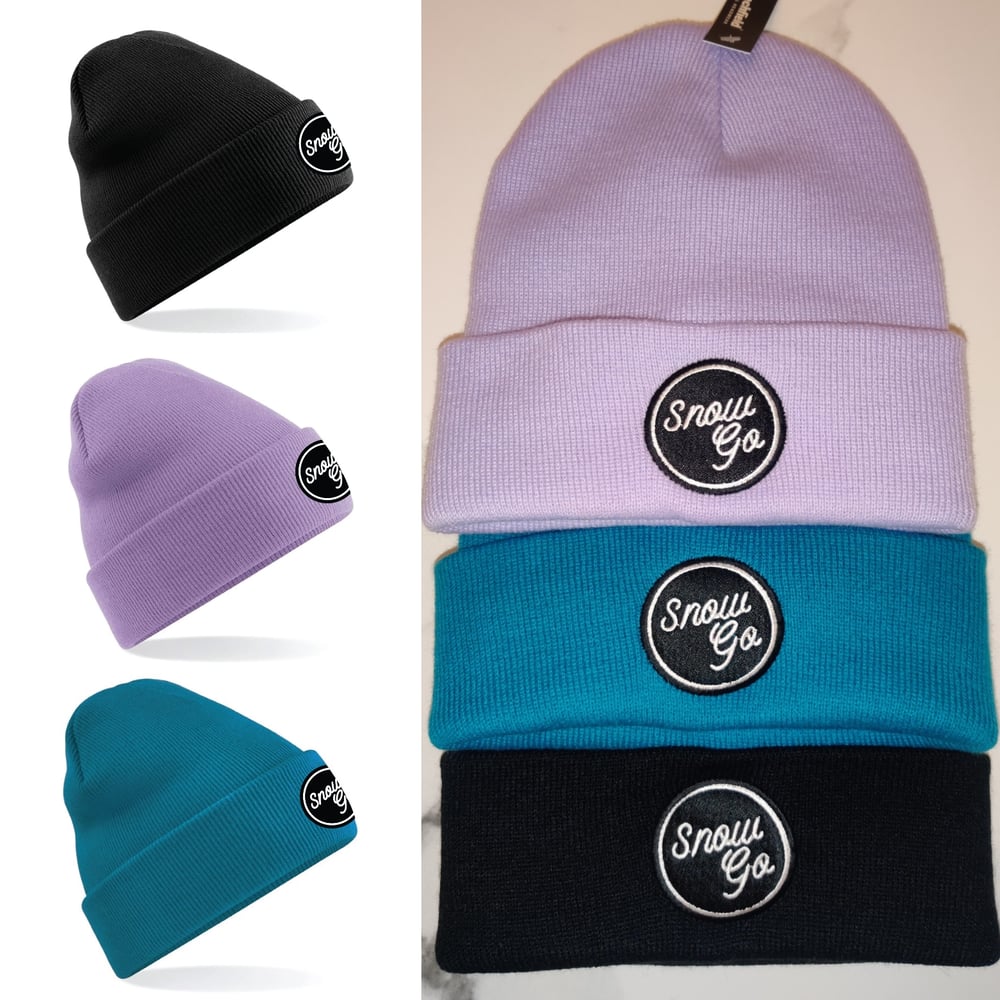 The SnowGo Beanie (Light Purple) 