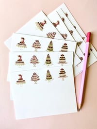 Image 5 of Flat Note Cards - Cake