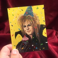 Image 3 of Jareth BIRTHDAY CARD