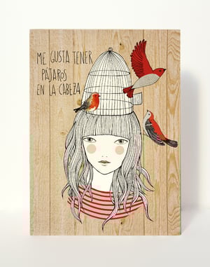 Image of Me gusta tener pájaros en la cabeza